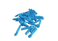 डिस्पोजेबल 30g स्टेनलेस स्टील लैंसेट ब्लू कलर ट्विस्ट टाइप लैंसेट