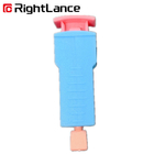स्वचालित गुलाबी नीला 25g 0.18cm पेन लांसिंग डिवाइस रक्त ग्लूकोज मीटर और लांसिंग डिवाइस